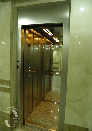 کابین آسانسور استیل