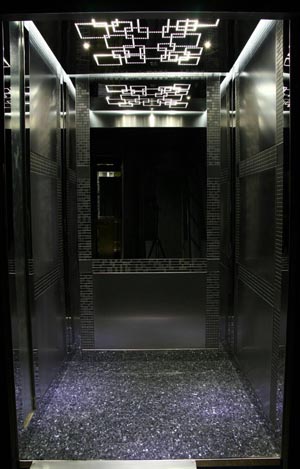 کابین آسانسور استیل